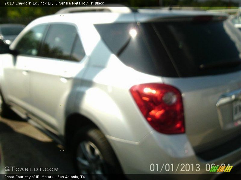 Silver Ice Metallic / Jet Black 2013 Chevrolet Equinox LT