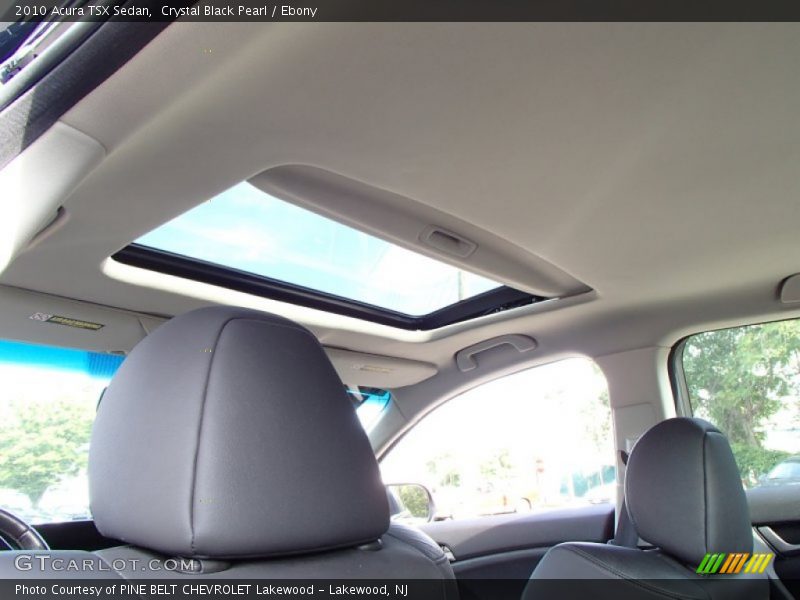 Crystal Black Pearl / Ebony 2010 Acura TSX Sedan