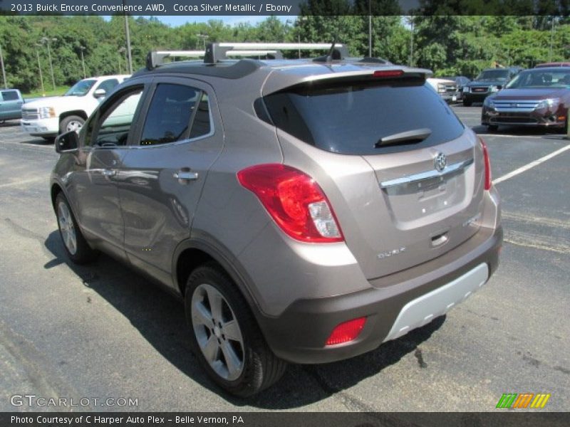 Cocoa Silver Metallic / Ebony 2013 Buick Encore Convenience AWD