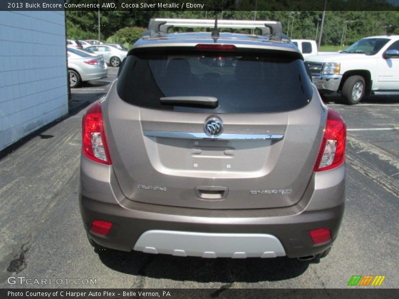 Cocoa Silver Metallic / Ebony 2013 Buick Encore Convenience AWD