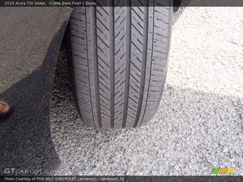 Crystal Black Pearl / Ebony 2010 Acura TSX Sedan