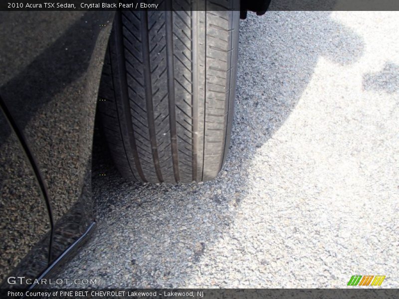 Crystal Black Pearl / Ebony 2010 Acura TSX Sedan