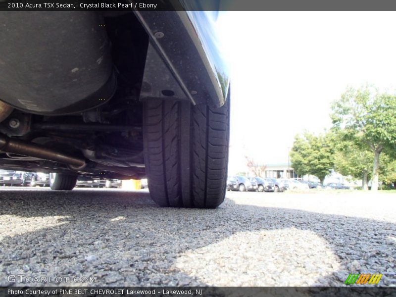 Crystal Black Pearl / Ebony 2010 Acura TSX Sedan