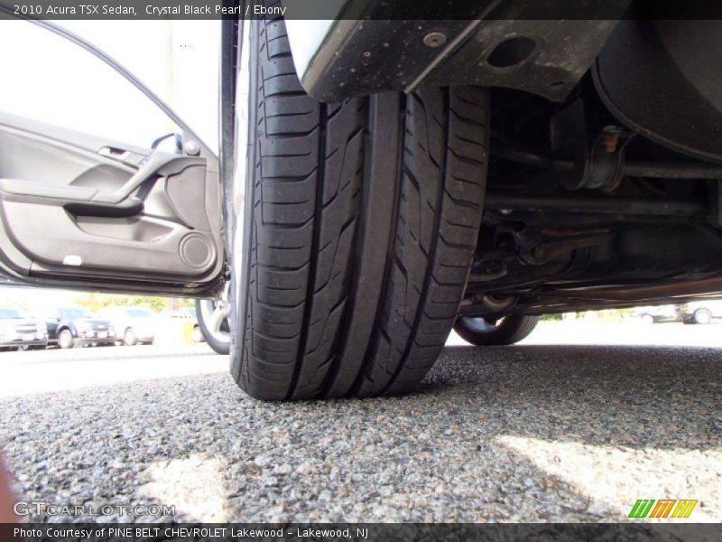 Crystal Black Pearl / Ebony 2010 Acura TSX Sedan