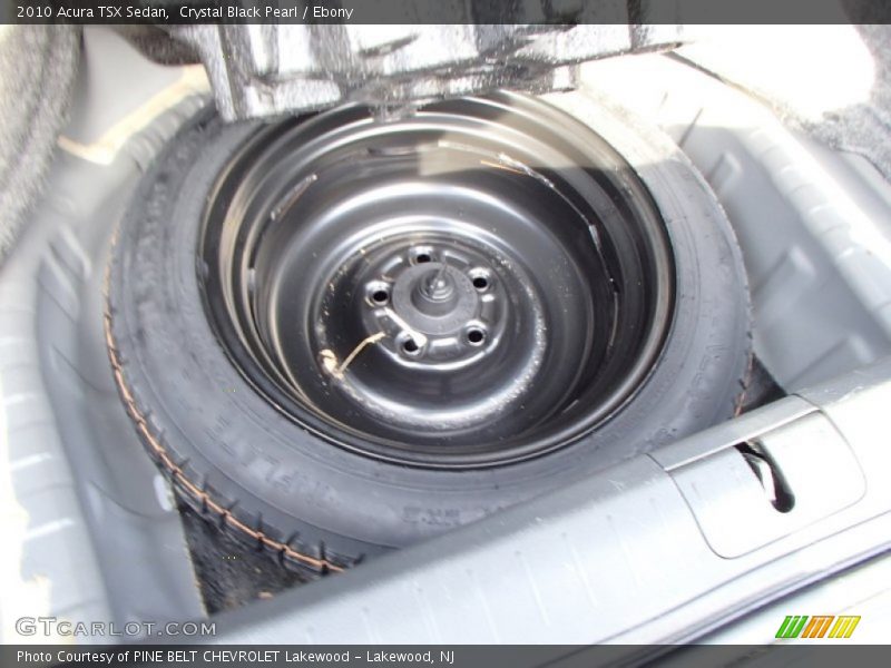 Crystal Black Pearl / Ebony 2010 Acura TSX Sedan