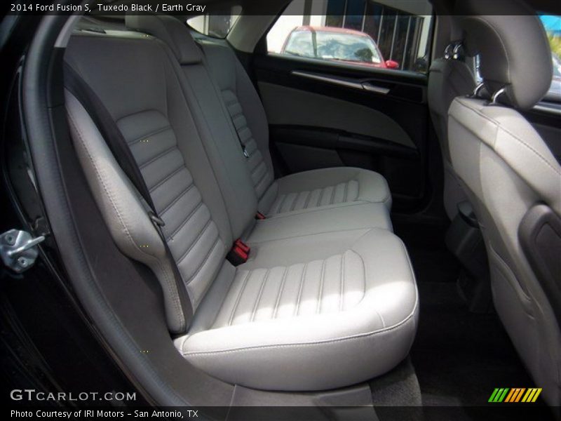 Rear Seat of 2014 Fusion S