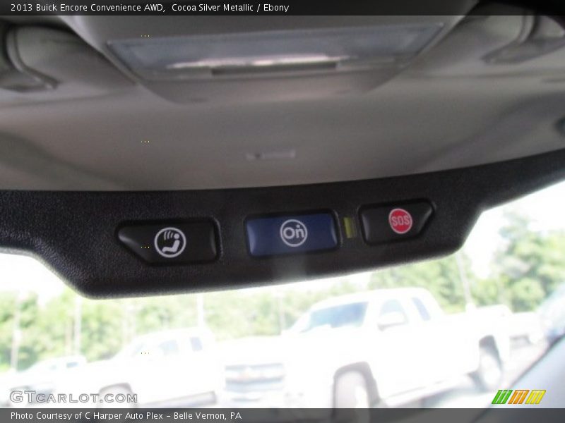 Cocoa Silver Metallic / Ebony 2013 Buick Encore Convenience AWD