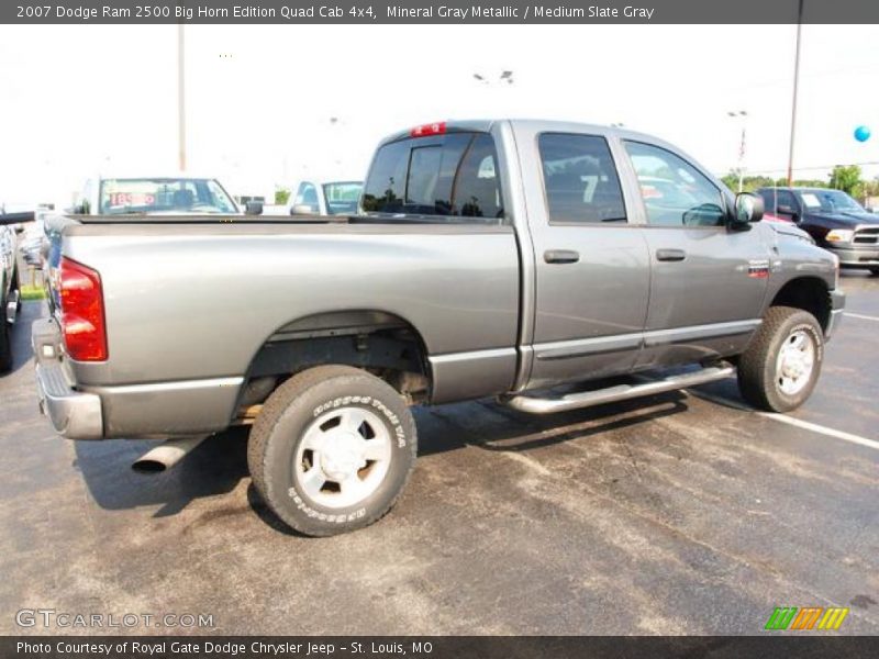  2007 Ram 2500 Big Horn Edition Quad Cab 4x4 Mineral Gray Metallic