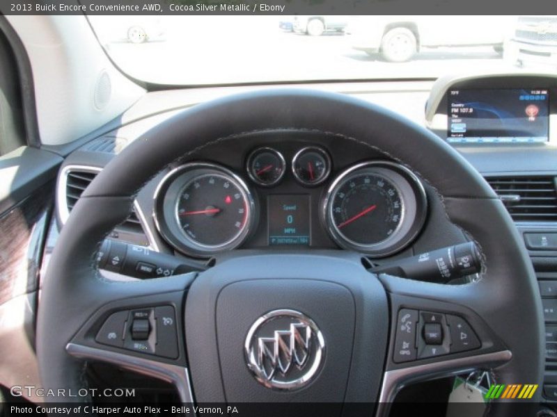 Cocoa Silver Metallic / Ebony 2013 Buick Encore Convenience AWD