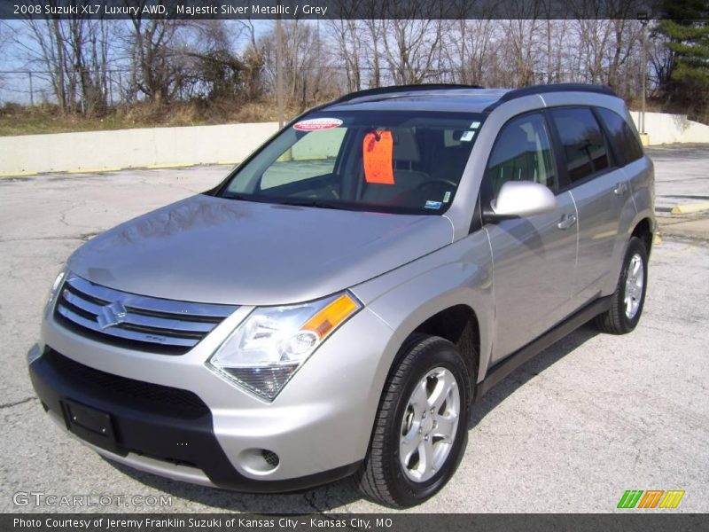 Majestic Silver Metallic / Grey 2008 Suzuki XL7 Luxury AWD