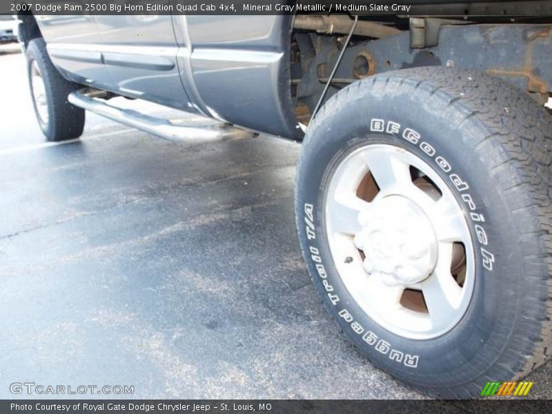 Mineral Gray Metallic / Medium Slate Gray 2007 Dodge Ram 2500 Big Horn Edition Quad Cab 4x4
