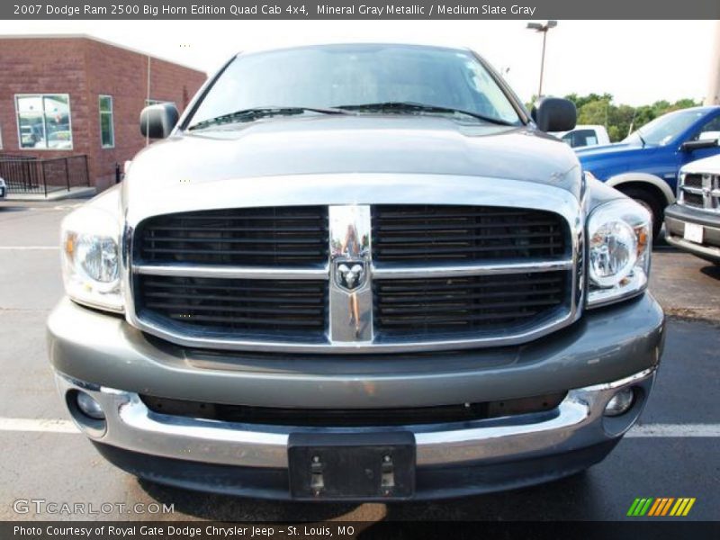 Mineral Gray Metallic / Medium Slate Gray 2007 Dodge Ram 2500 Big Horn Edition Quad Cab 4x4
