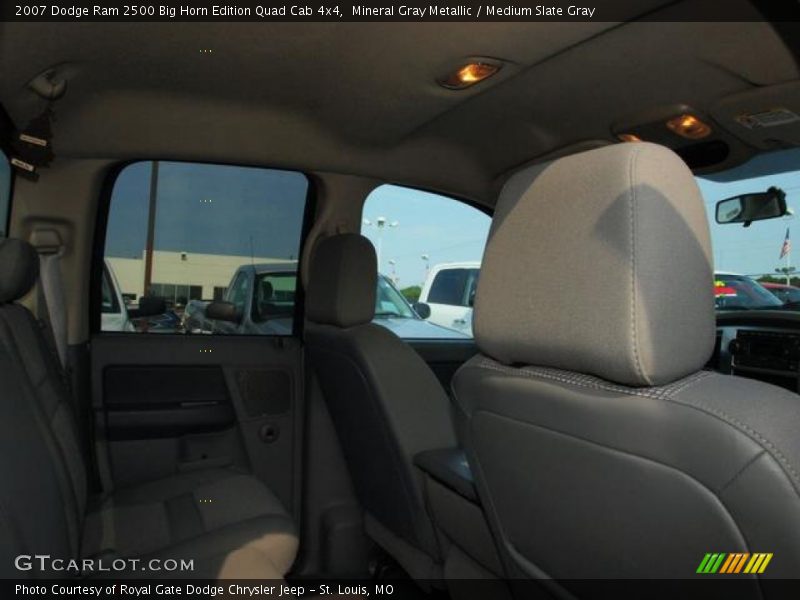 Mineral Gray Metallic / Medium Slate Gray 2007 Dodge Ram 2500 Big Horn Edition Quad Cab 4x4