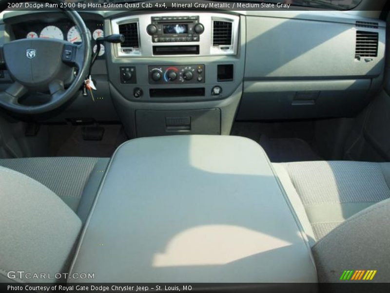 Mineral Gray Metallic / Medium Slate Gray 2007 Dodge Ram 2500 Big Horn Edition Quad Cab 4x4