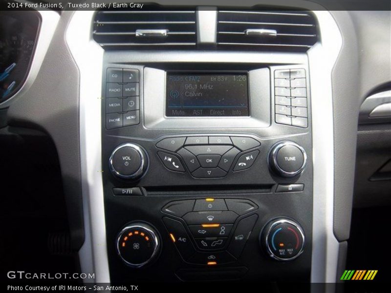 Tuxedo Black / Earth Gray 2014 Ford Fusion S