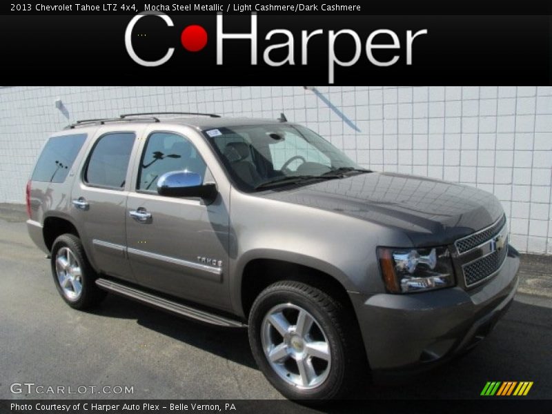 Mocha Steel Metallic / Light Cashmere/Dark Cashmere 2013 Chevrolet Tahoe LTZ 4x4