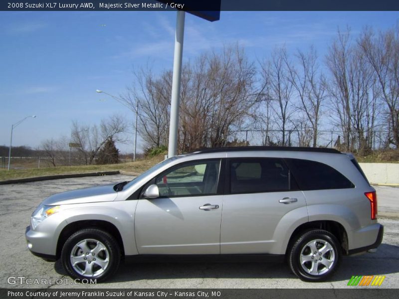 Majestic Silver Metallic / Grey 2008 Suzuki XL7 Luxury AWD