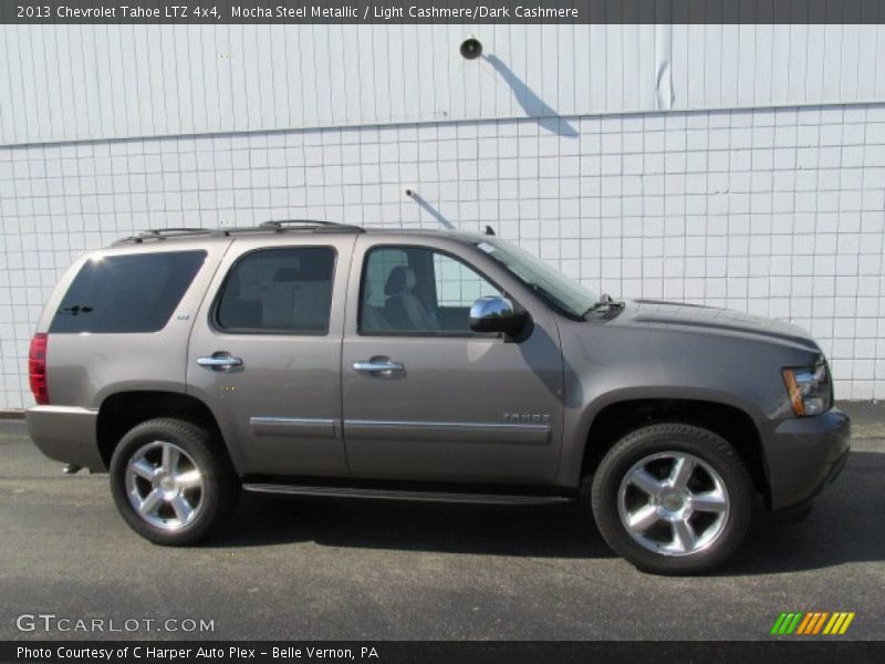 Mocha Steel Metallic / Light Cashmere/Dark Cashmere 2013 Chevrolet Tahoe LTZ 4x4