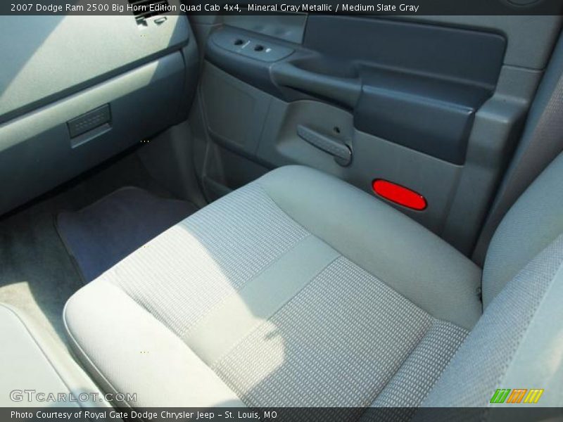 Mineral Gray Metallic / Medium Slate Gray 2007 Dodge Ram 2500 Big Horn Edition Quad Cab 4x4