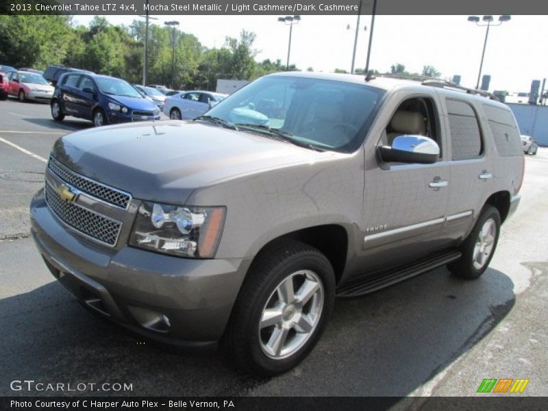 Mocha Steel Metallic / Light Cashmere/Dark Cashmere 2013 Chevrolet Tahoe LTZ 4x4