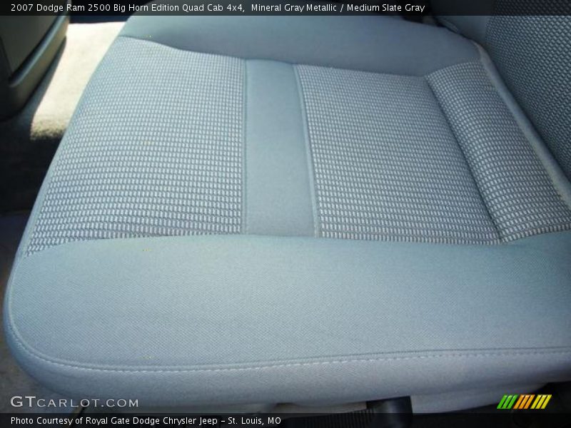 Mineral Gray Metallic / Medium Slate Gray 2007 Dodge Ram 2500 Big Horn Edition Quad Cab 4x4