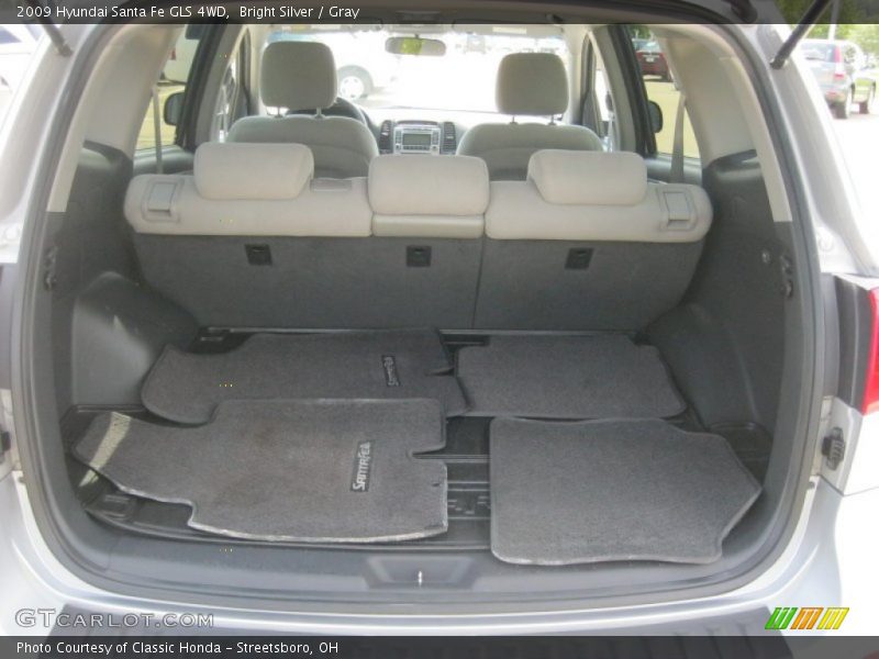 Bright Silver / Gray 2009 Hyundai Santa Fe GLS 4WD