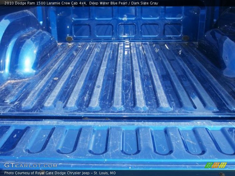 Deep Water Blue Pearl / Dark Slate Gray 2010 Dodge Ram 1500 Laramie Crew Cab 4x4
