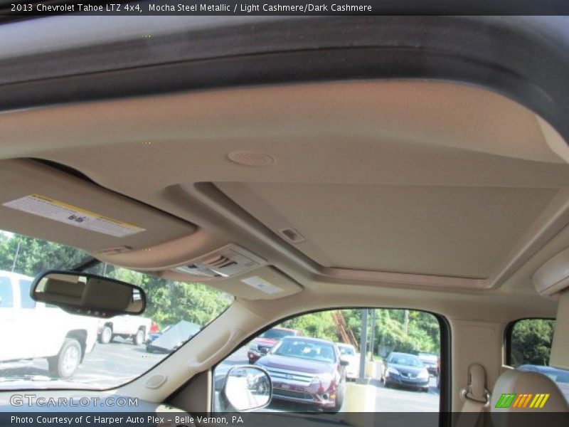 Mocha Steel Metallic / Light Cashmere/Dark Cashmere 2013 Chevrolet Tahoe LTZ 4x4