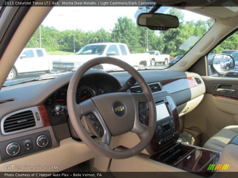 Mocha Steel Metallic / Light Cashmere/Dark Cashmere 2013 Chevrolet Tahoe LTZ 4x4