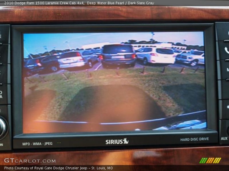 Deep Water Blue Pearl / Dark Slate Gray 2010 Dodge Ram 1500 Laramie Crew Cab 4x4