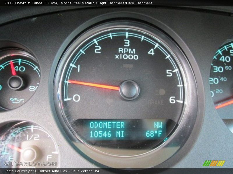 Mocha Steel Metallic / Light Cashmere/Dark Cashmere 2013 Chevrolet Tahoe LTZ 4x4