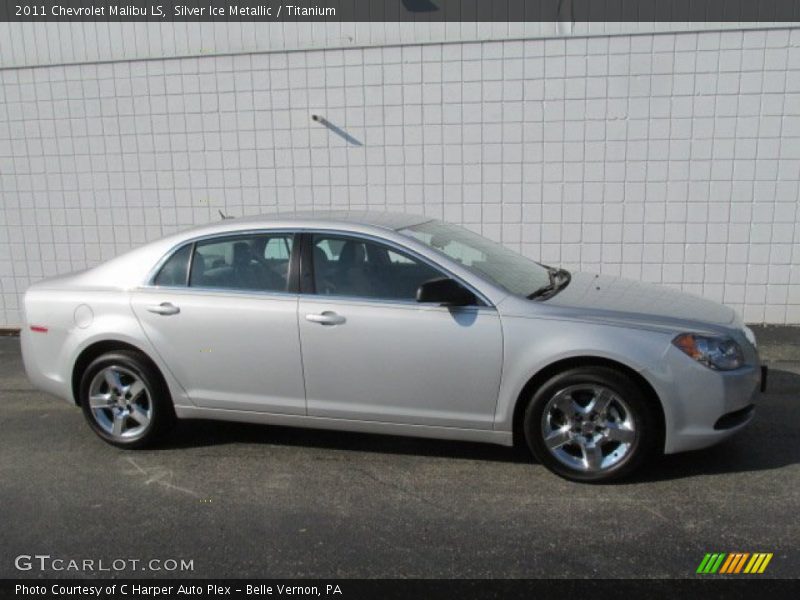 Silver Ice Metallic / Titanium 2011 Chevrolet Malibu LS