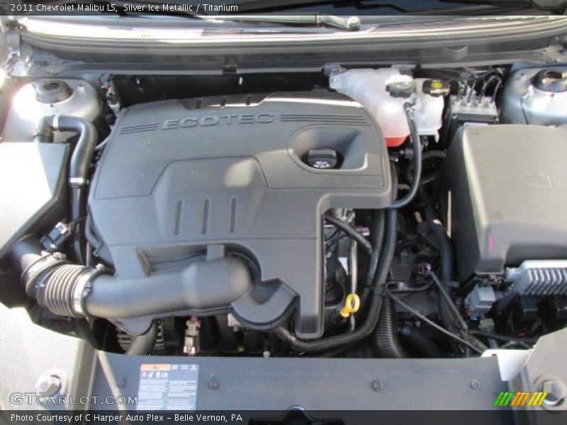 Silver Ice Metallic / Titanium 2011 Chevrolet Malibu LS