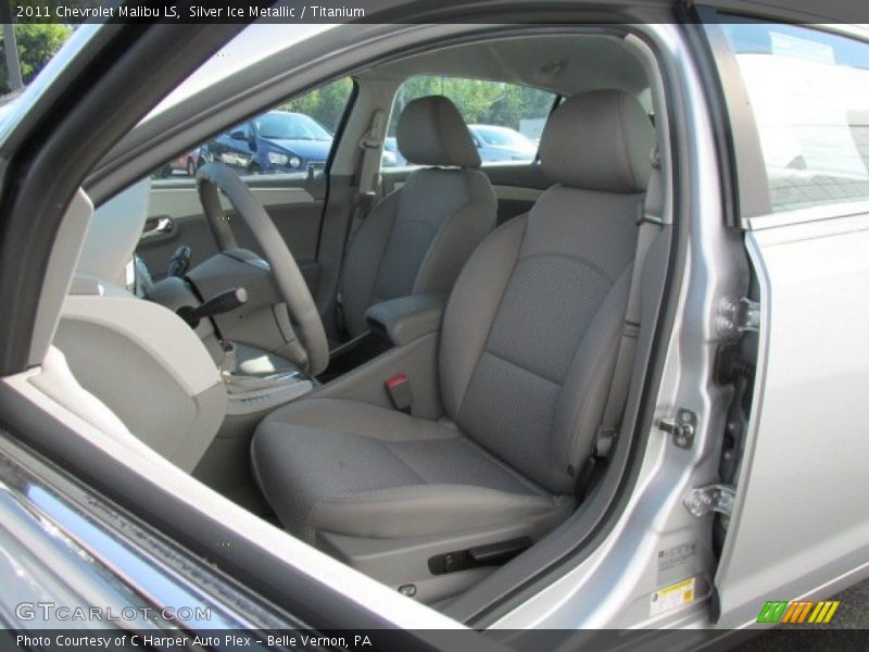 Silver Ice Metallic / Titanium 2011 Chevrolet Malibu LS