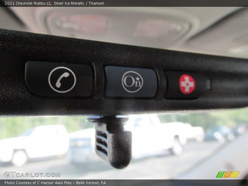 Silver Ice Metallic / Titanium 2011 Chevrolet Malibu LS