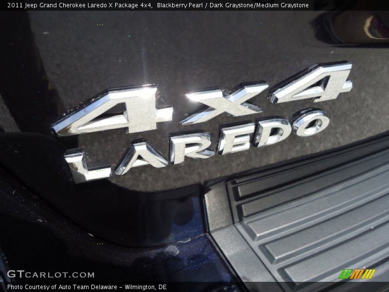 Blackberry Pearl / Dark Graystone/Medium Graystone 2011 Jeep Grand Cherokee Laredo X Package 4x4