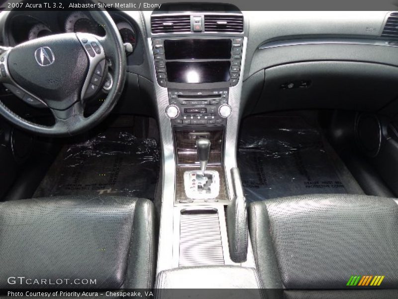 Alabaster Silver Metallic / Ebony 2007 Acura TL 3.2