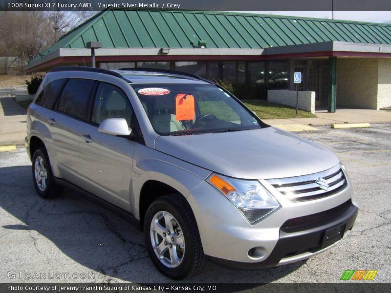 Majestic Silver Metallic / Grey 2008 Suzuki XL7 Luxury AWD