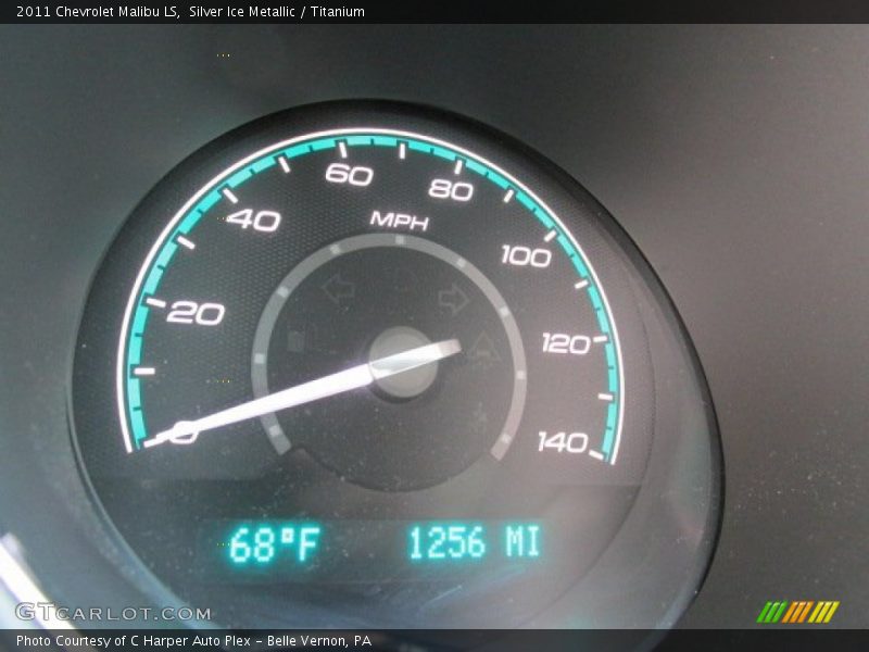 Silver Ice Metallic / Titanium 2011 Chevrolet Malibu LS