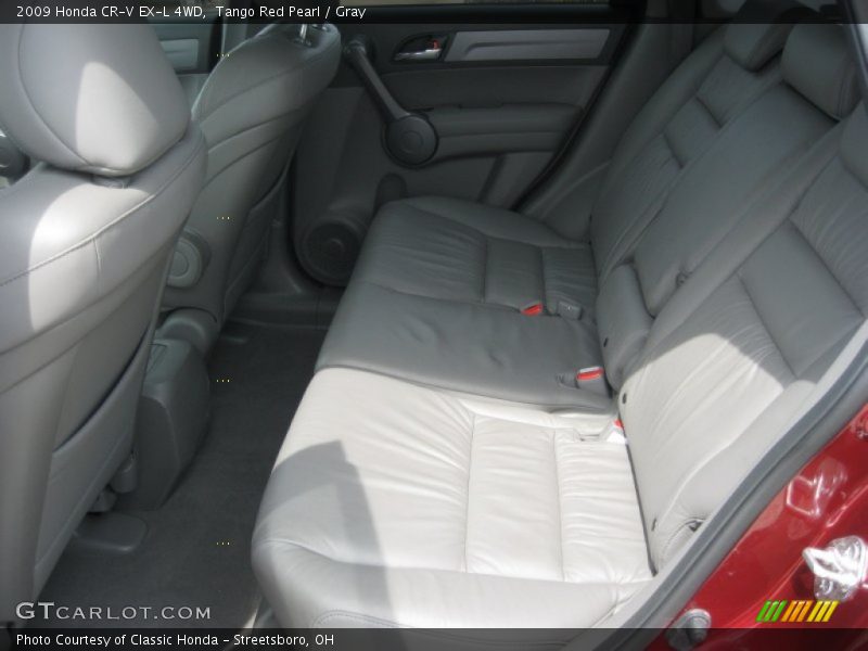 Tango Red Pearl / Gray 2009 Honda CR-V EX-L 4WD