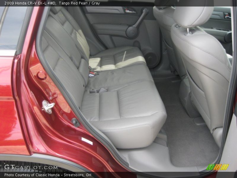 Tango Red Pearl / Gray 2009 Honda CR-V EX-L 4WD