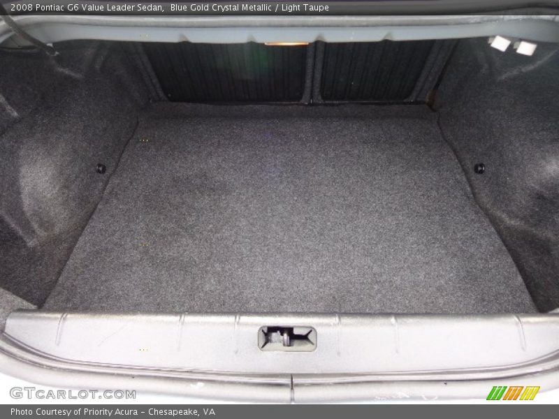 Blue Gold Crystal Metallic / Light Taupe 2008 Pontiac G6 Value Leader Sedan