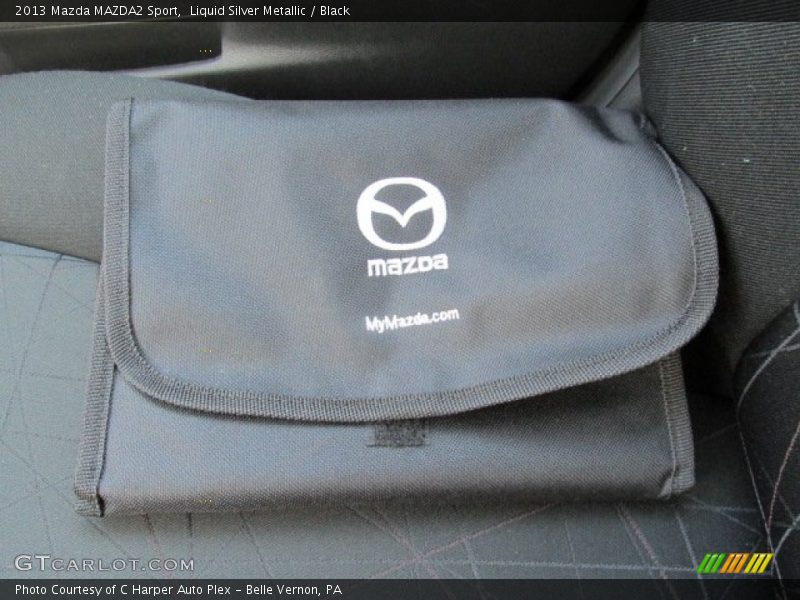 Liquid Silver Metallic / Black 2013 Mazda MAZDA2 Sport
