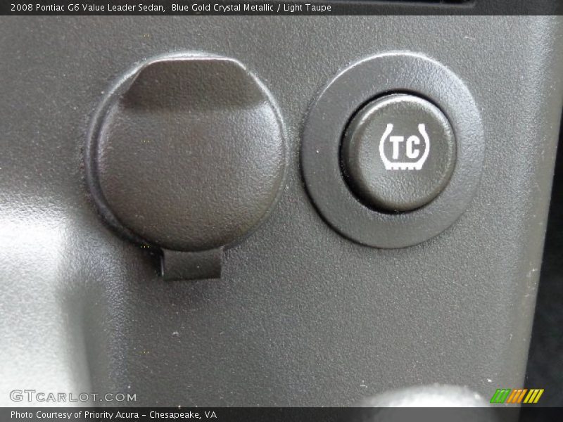 Blue Gold Crystal Metallic / Light Taupe 2008 Pontiac G6 Value Leader Sedan