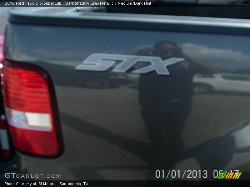 Dark Shadow Grey Metallic / Medium/Dark Flint 2008 Ford F150 STX SuperCab