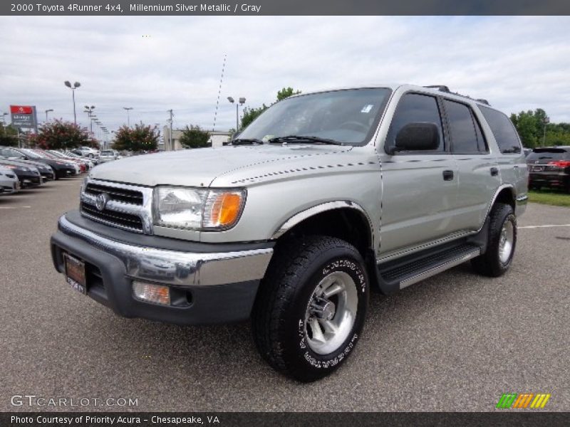 Millennium Silver Metallic / Gray 2000 Toyota 4Runner 4x4