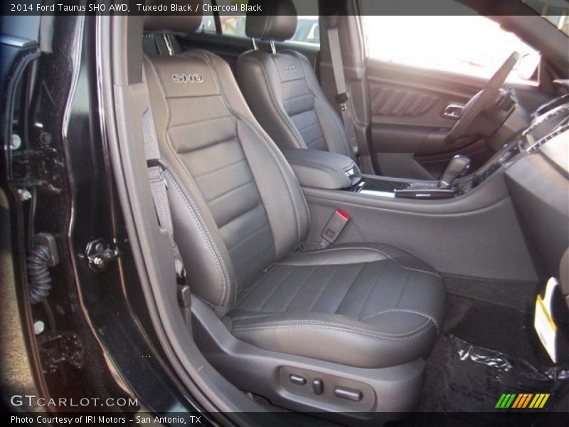 Front Seat of 2014 Taurus SHO AWD