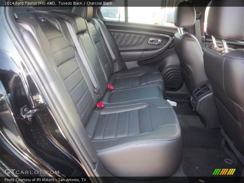 Rear Seat of 2014 Taurus SHO AWD