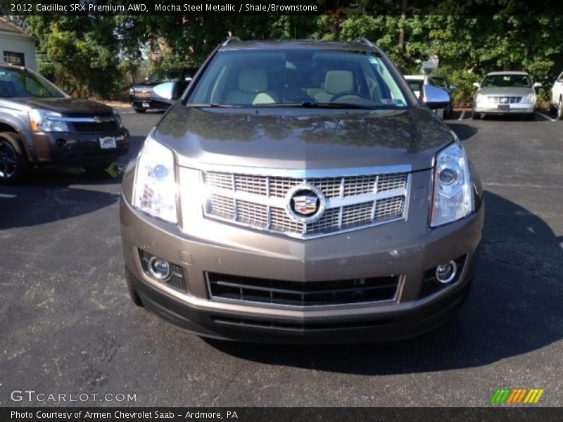 Mocha Steel Metallic / Shale/Brownstone 2012 Cadillac SRX Premium AWD