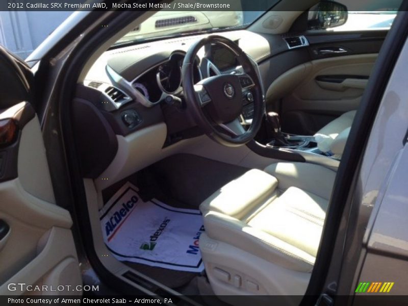 Mocha Steel Metallic / Shale/Brownstone 2012 Cadillac SRX Premium AWD